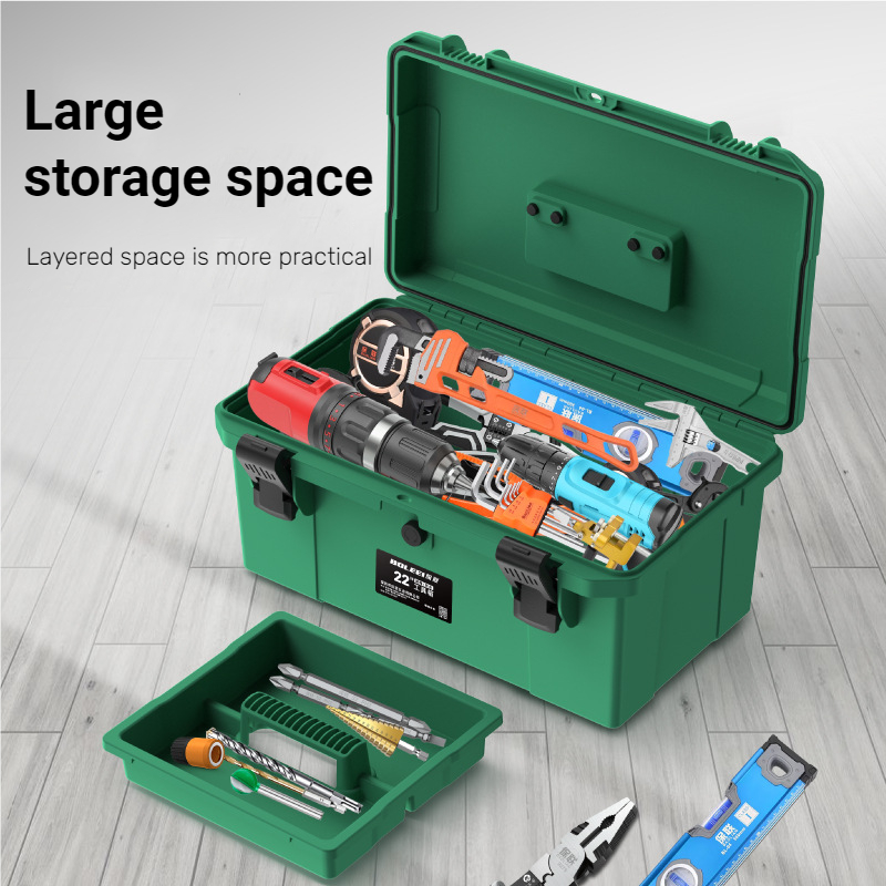 Portable Plastic Tool Box Wate - Fish Finder Case ulasan dan harga