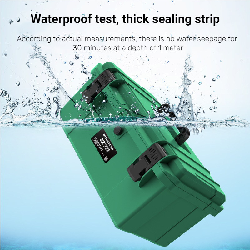 Portable Plastic Tool Box Wate - Fish Finder Case ulasan dan harga