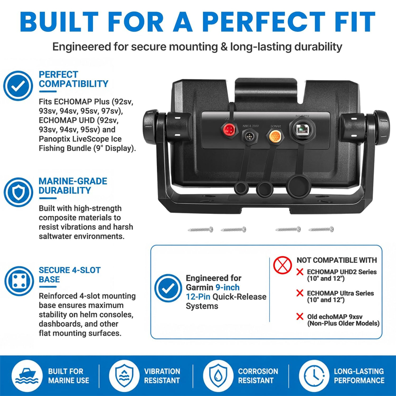 Bail Mount with Quick-Release  - Fish Finder Mount ulasan dan harga