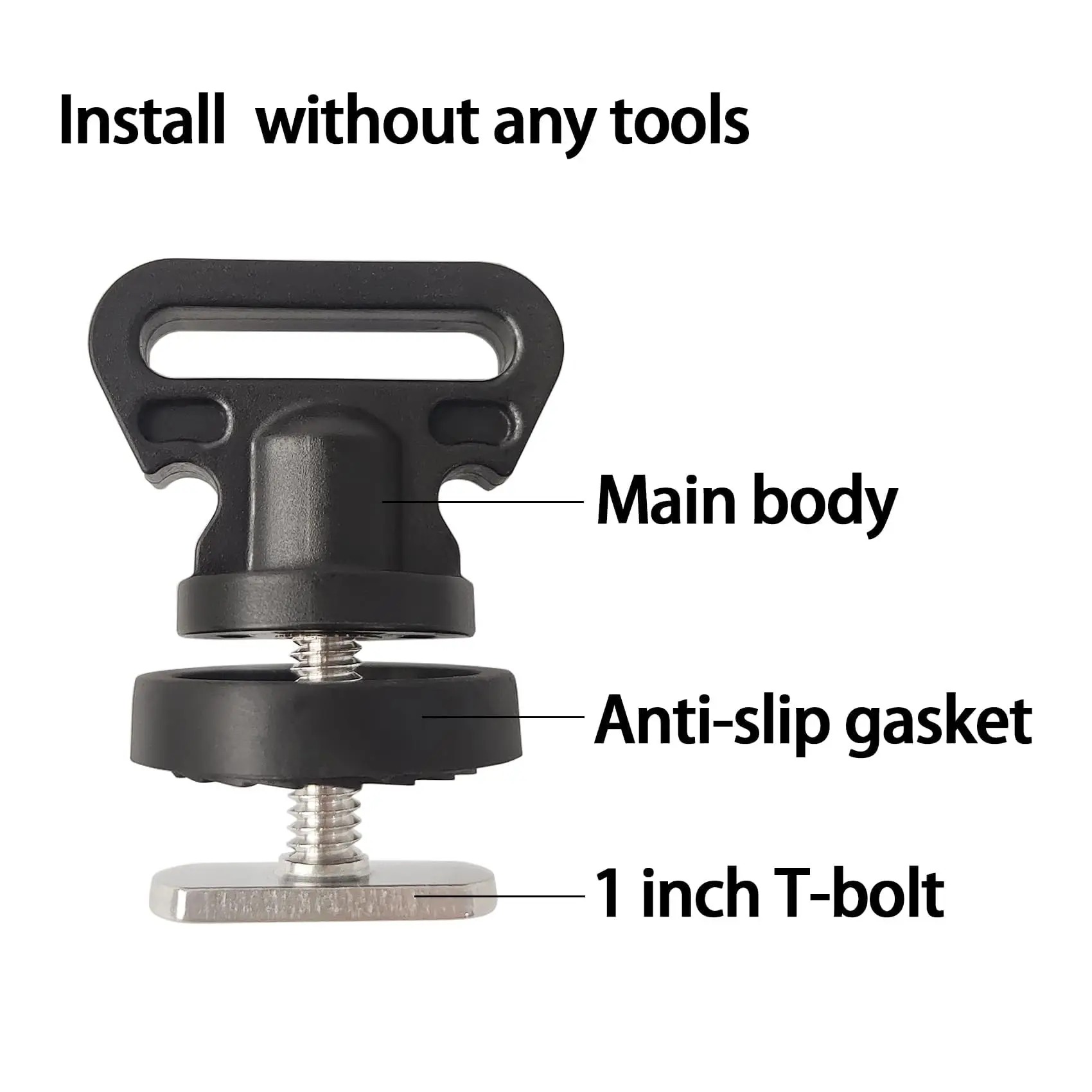 Kayak Track Tie Down Anchor Mo - Fish Finder Mount ulasan dan harga