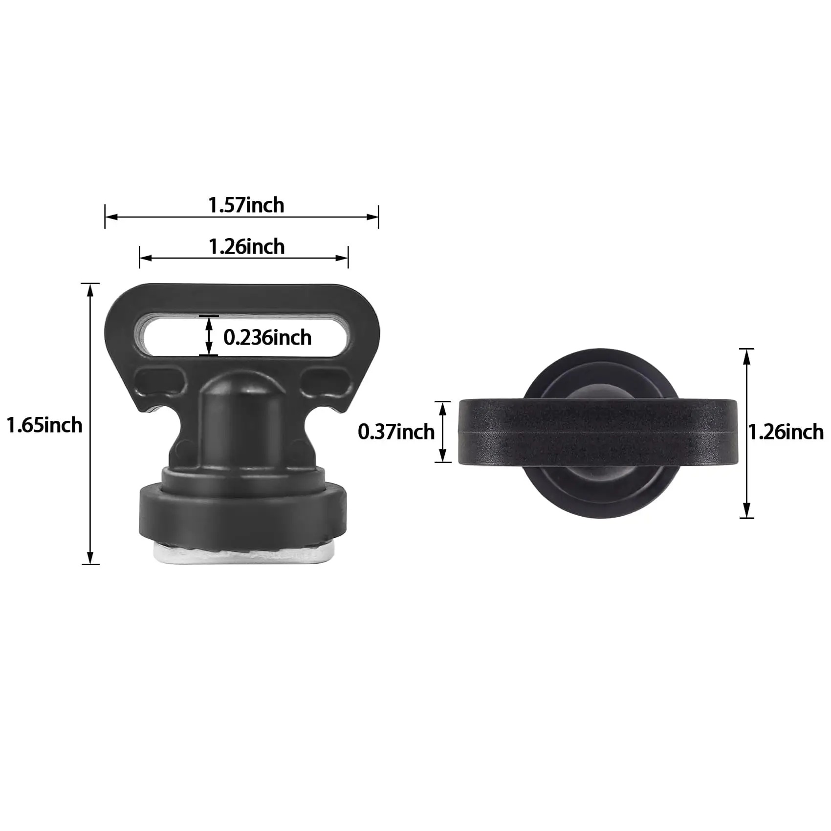 Kayak Track Tie Down Anchor Mo - Fish Finder Mount ulasan dan harga