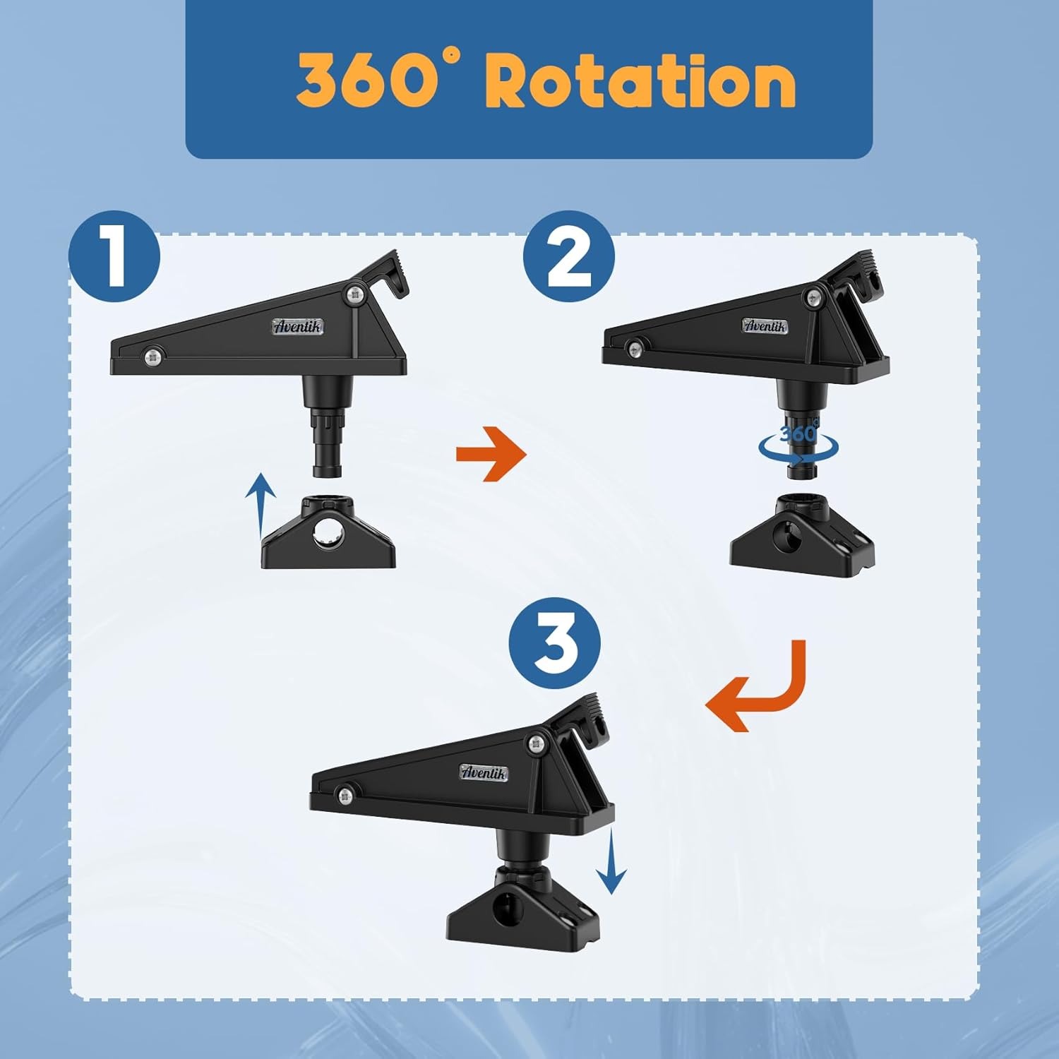 Kayak Anchor Lock System with  - Fish Finder Mount ulasan dan harga