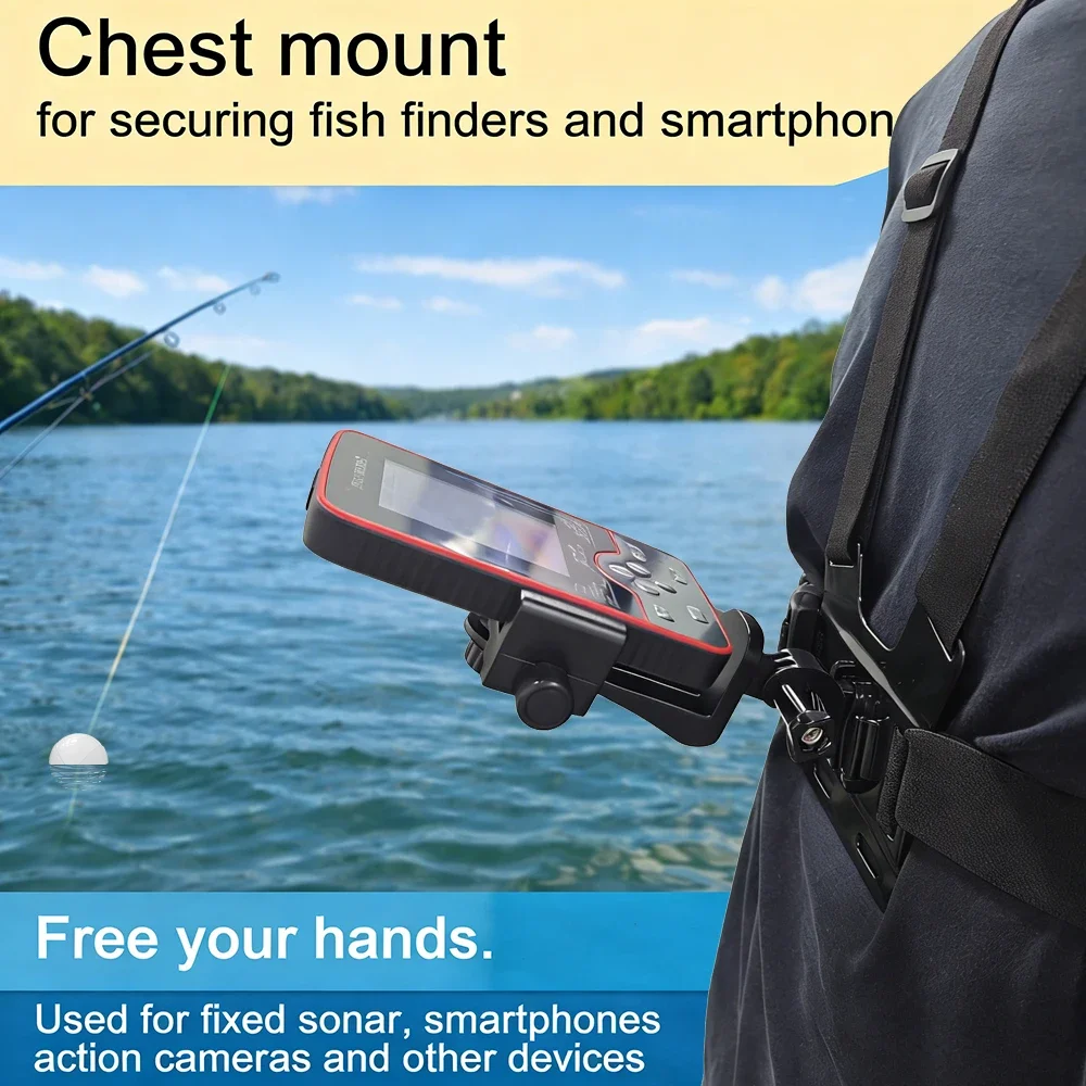 Chest Mount Fish Finder Holder - Fish Finder Mount ulasan dan harga